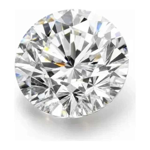 A loose brilliant-cut diamond