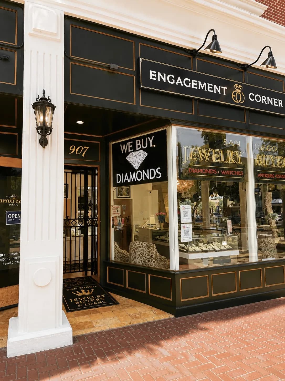 Our store on the corner of 6th Avenue