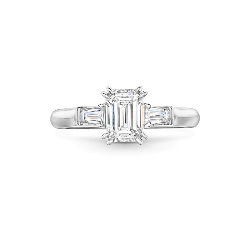 Harry Winston Classic Winston emerald-cut ring, RGDPEC010TB