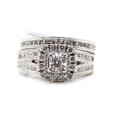 Neil Lane 2.00ctw Ring and Band, bought and authenticated by San Diego Jewelry Buyers