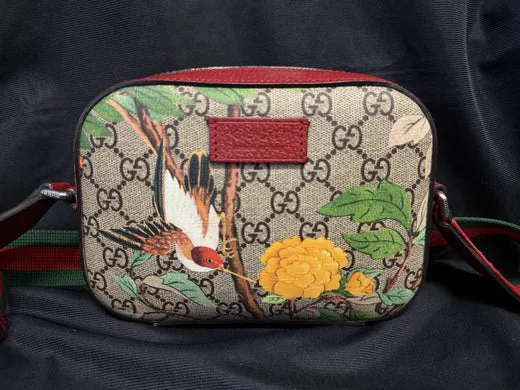 Gucci GG Supreme Tian Crossbody, bought and authenticated by San Diego Jewelry Buyers