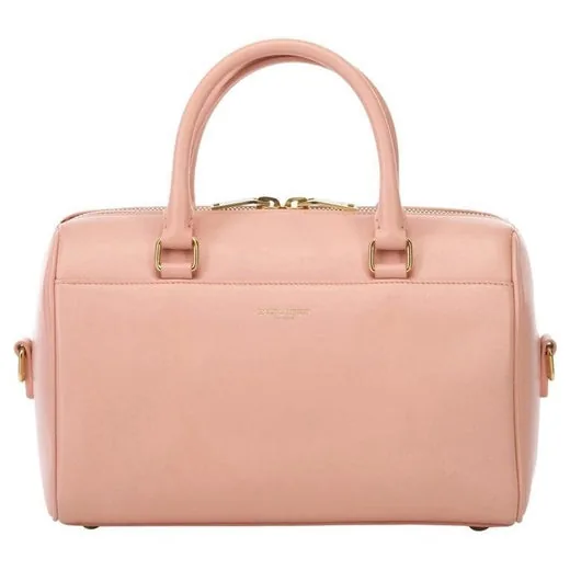 Saint Laurent Classic Baby Duffle, Pink, bought and authenticated by San Diego Jewelry Buyers